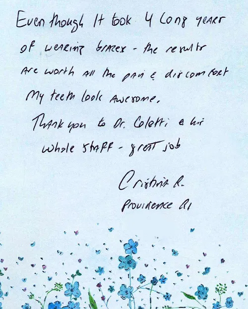 Dr. Coletti - Rave Reviews